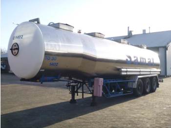 Magyar Chemical tank inox 33 m3 / 4 comp. - Tsistern poolhaagis