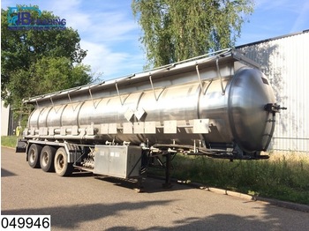 Magyar Chemie RVS tank, 27000 Liter, 15 Compartments, 2 Hydraulic pumps, Max 4 bar, 50c - Tsistern poolhaagis