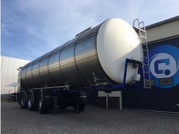 Vogelzang Woudsend RMO trailer 3-axle-/2 steering Milk-Milch-Melk Trailer - Tsistern poolhaagis