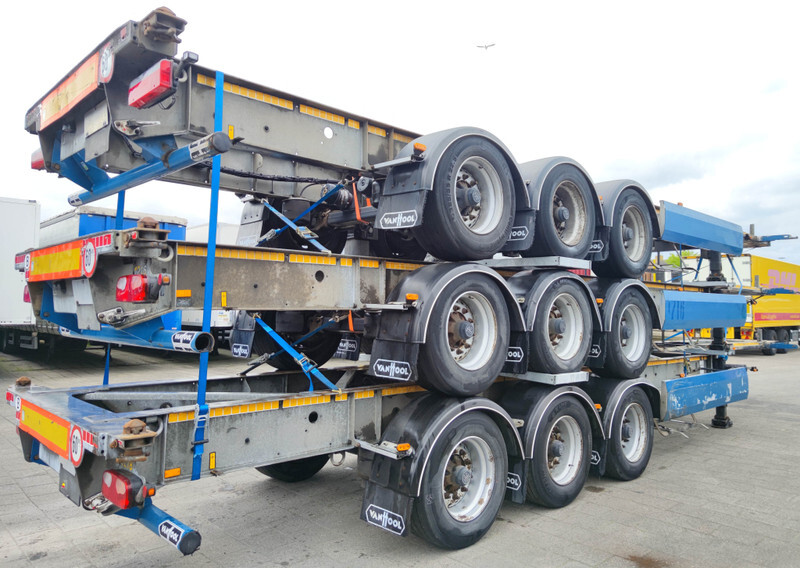 Van Hool A3C002 3 Axle ContainerChassis 40/45FT - Galvinised Chassis - 4420kg EmptyWeight - 10 units in Stock (O1427) liising Van Hool A3C002 3 Axle ContainerChassis 40/45FT - Galvinised Chassis - 4420kg EmptyWeight - 10 units in Stock (O1427): pilt 1