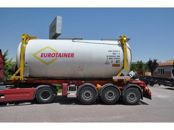 Konteinerveduk/ tõstukiga poolhaagis OZGUL ISO TANK CONTAINER CHASSIS