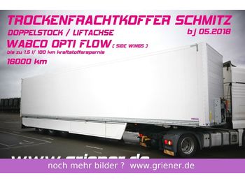 Poolhaagis veoauto Schmitz Cargobull SKO 24/ DOPPELSTOCK /VOLLVERKLEIDUNG / WABCO :-)