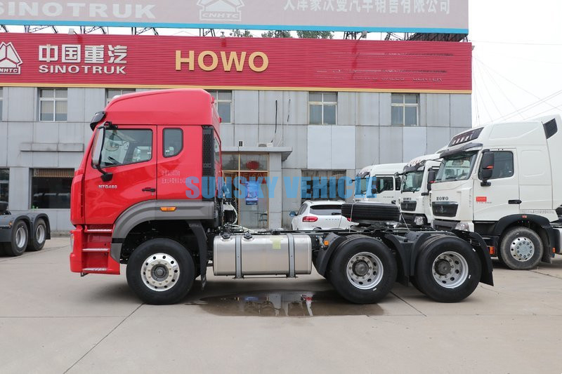 Uus Sadulveok HOWO Brand New N7B/HOHAN 380HP 430HP 6X4 Tractor Head: pilt 9