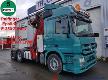 Mercedes-Benz 2548 6x2 Kran Palfinger Epsilon Deutscher LKW - Sadulveok