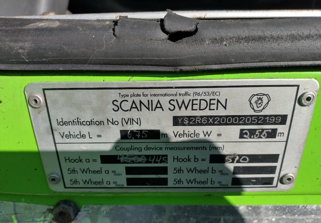 Sadulveok Scania R560 6x2 takateliveturi: pilt 8