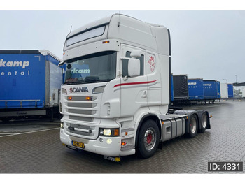 Scania R560 Topline, Euro 5, V8/ Low mileage / Sliding fifth wheel / Manual / Retarder, Intarder - Sadulveok: pilt 1