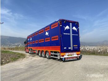 Uus loomaveo poolhaagis ALAMEN livestock transport trailer