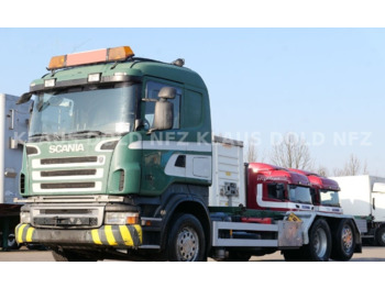 Konteinerveduk/ Tõstukiga veoauto SCANIA R 500