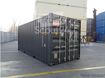 20FT Seecontainer RAL7016 Anthrazitgrau neuwertig - Merekonteiner: pilt 1