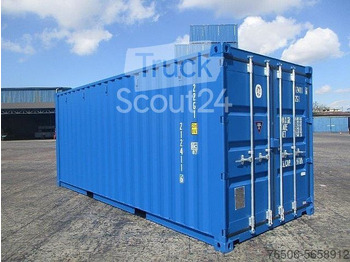 20`DV Seecontainer NEU RAL5010 Lagercontainer - Merekonteiner: pilt 5