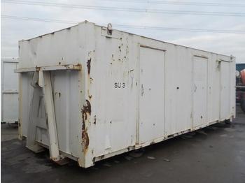Multilift konteiner 27' x 8' RORO Containerised Sleeper, 3 Compartments, to suit Hook Loader: pilt 1