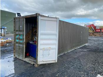 Merekonteiner 40' Container c/w Racking, Filters, Desk (Located at Cumnock, KA18 4QS, Scotland) No crane available - buyer will need to provide crane themselves for loading: pilt 1
