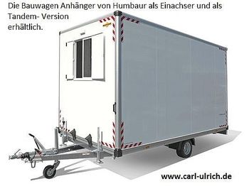 Uus Ehitusmahuti Humbaur - Bauwagen 184222-24PF30 Einachser: pilt 1