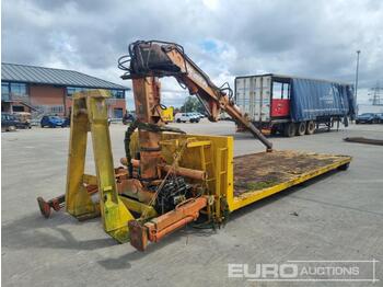  Flatbed Body, Atlas 3008 Crane to suit Hook Loader Lorry - Multilift konteiner