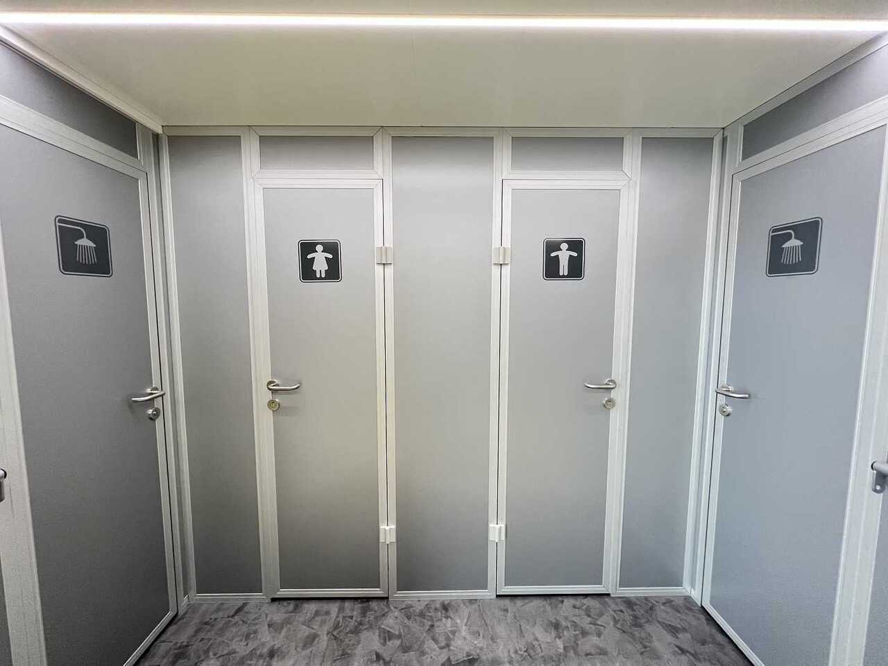 Uus Ehitusmahuti, Haagis ROSEMEIER VE Dusch+WC Kombi 3 Toilettenanhänger: pilt 8