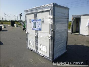 Merekonteiner Unused Portable Toilet, Double Closetool Container, L1300*W2160*H2360mm: pilt 1