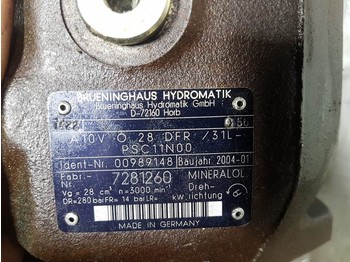 Hüdraulika Brueninghaus Hydromatik A10VO28DFR/31L - Load sensing pump: pilt 3