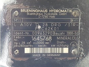 Hüdraulika - Ehitusmasinad Brueninghaus Hydromatik AL A10VO28DRG/31R-PSC62K01-Load sensing pump: pilt 4
