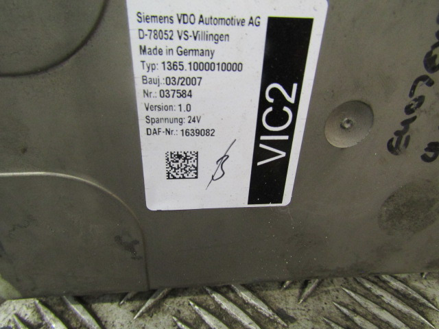 Mootori juhtimisseade - Veoauto DAF CF 85 410 ENGINE ECU KIT P/NO 1679021 COMPLETE WITH VIC AND KEY: pilt 3