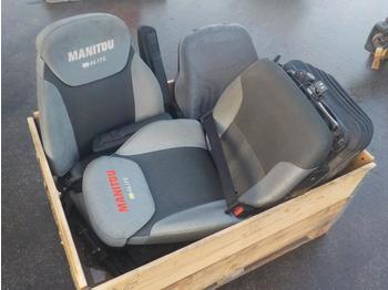  Assorted Operator Seats to suit Manitou - Iste