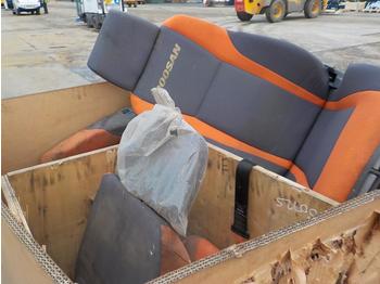  Seat to suit Doosan Excavator/ Wheeled Loader (3 of) - Iste