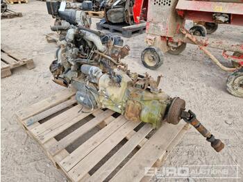 Mootor - Ehitusmasinad Isuzu 4 Cylinder Diesel Engine & Gearbox: pilt 1