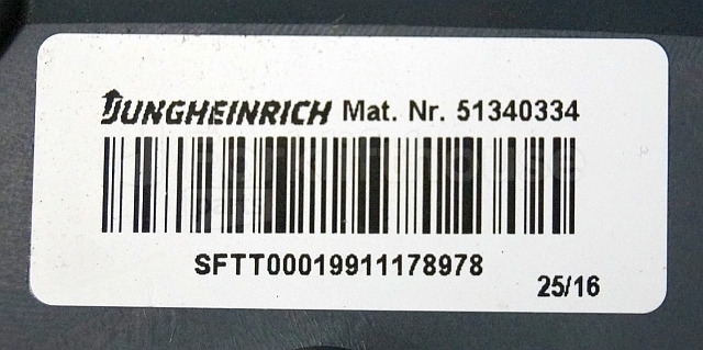 Elektrisüsteem - Materjali käitlemise seade Jungheinrich 51340334 Directional switch for EJE116 double sn. SFTT00019911178978: pilt 3