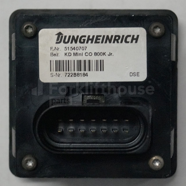 Armatuurlaud - Materjali käitlemise seade Jungheinrich 51540707 Display KD mini Co 800K Jr. sn. 722B8184: pilt 2