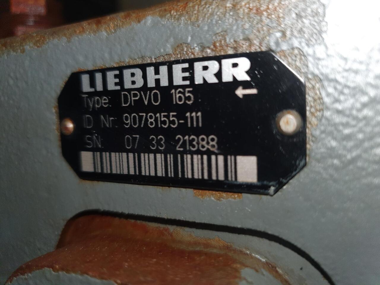 Hüdrauliline pump LIEBHERR DPVD165: pilt 2