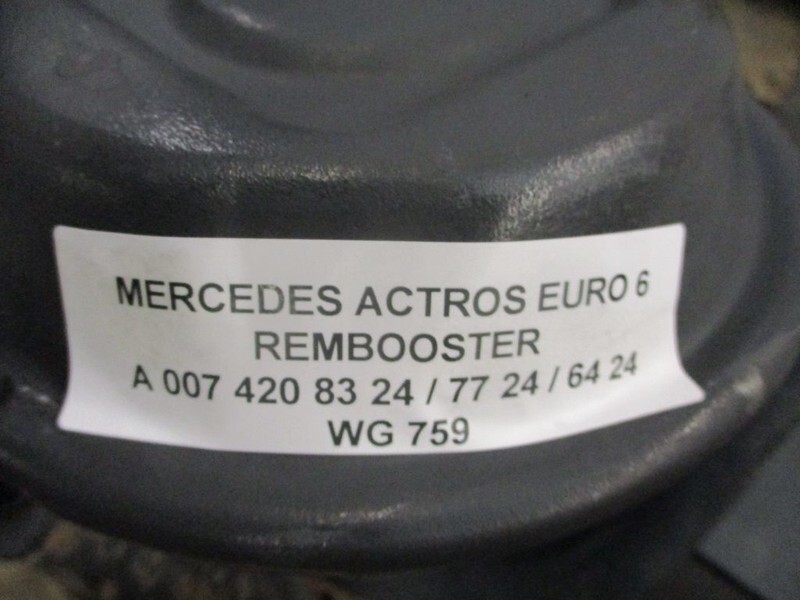 Pidurisilinder - Veoauto Mercedes-Benz ACTROS A 007 420 83 24 / 77 24 / 64 24 REMBOOSTER VOORAS EURO 6: pilt 2