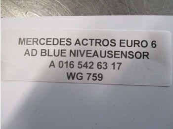 Kütusesüsteem - Veoauto Mercedes-Benz ACTROS A 016 542 63 17 AD BLUE NIVEAUSENSOR EURO 6: pilt 2