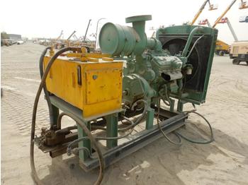  Hydraulic Pump c/w 8 Cylinder Detroit Diesel Engine - Mootor