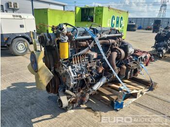  Perkins 6 Cylinder Engine, Gearbox, Pump - Mootor