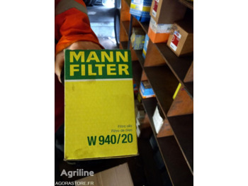  MANN-FILTER lot de 5 filtres W940-20 - Õhufilter