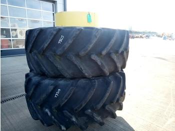 Continental 650/75R32 Tyres & Rims (2 of) - Rehv