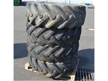  Goodyear 15.5/80-24 Tyres to suit Telehandler (4 of) - Rehv