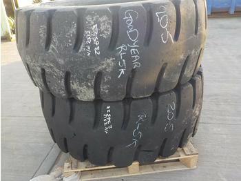  Goodyear RL-5K 20.5R25 Tyre to suit Wheeled Loader (2 of) - Rehv
