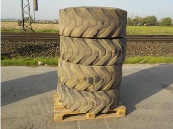  Michelin 15.5/80-24 Tyres to suit Telehandler (4 of) - Rehv