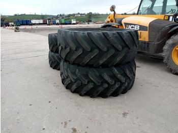  Michelin 650/65R38 Tractor Tyre (2 of) 540/65R28 (2 of) - Rehv