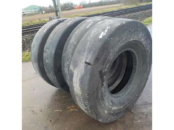  Unused 14.00-24 Tyres to suit Pneumatic Roller (Bomag, CAT, Dynapac, Hamm, Ammann) - Rehv