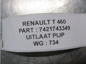 Väljalaskesüsteem - Veoauto Renault 7421743349 uitlaat pijp T 460: pilt 2