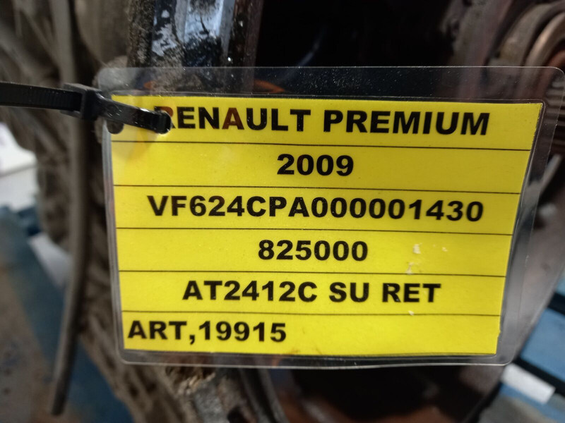 Käigukast - Veoauto Renault Premium DXi 450 pavarų dežė: pilt 7