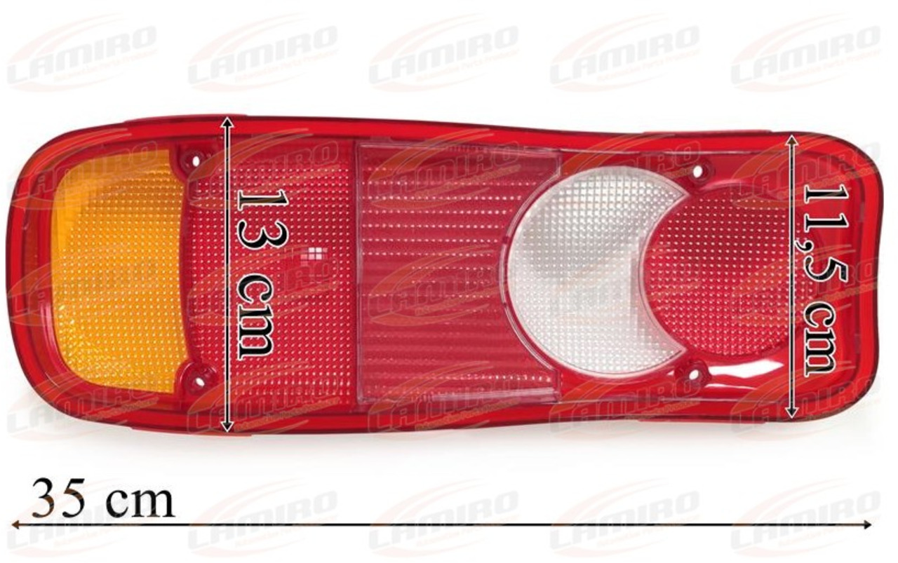 Uus Tagatuled - Veoauto TAIL LAMP GLASS RH / LH TAIL LAMP GLASS RH / LH: pilt 2