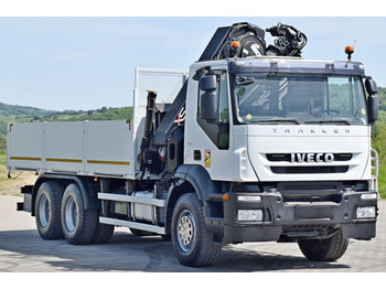 Kraanaga veoauto Iveco TRAKKER 410* HIAB 211 EH-6 HIDUO+FUNK /6x4: pilt 3