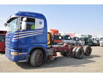 Kabiinišassiiga veoauto SCANIA R480 6X2