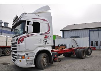 Kabiinišassiiga veoauto SCANIA R480 EURO 6X2
