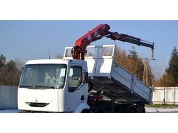 Kallurauto Renault Midlum 220.13 crane tipper truck