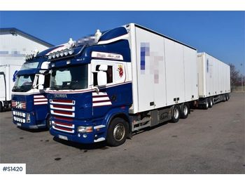Kasti veoauto SCANIA R420 6x2, Box Truck