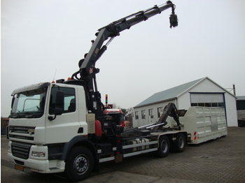 Ginaf X3232S 6x4 28 ton kraan - Konteinerveduk/ Tõstukiga veoauto