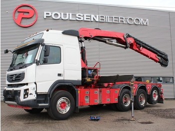 Konteinerveduk/ tõstukiga veoauto Volvo FMX500 8x4*4